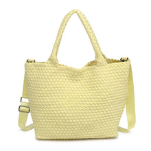 Load image into Gallery viewer, Sky's The Limit - Medium Tote: Cream