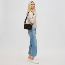 Load image into Gallery viewer, Inspiration Woven Neoprene Crossbody: Chocolate