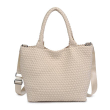 Load image into Gallery viewer, Sky's The Limit - Medium Tote: Cream