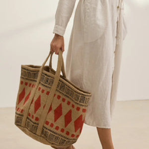 Velvet Kadi Basket Bag