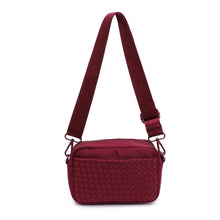 Load image into Gallery viewer, Inspiration Woven Neoprene Crossbody: Chocolate