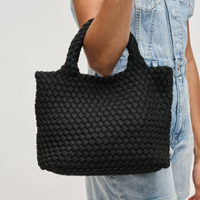 Load image into Gallery viewer, Sky's The Limit - Small Laced Up Eco-Edition Crossbody: Black