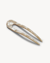 Load image into Gallery viewer, French Hair Pin in Sand Shell