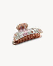 Load image into Gallery viewer, Machete Midi Heirloom Claw in Brown Shell Checker