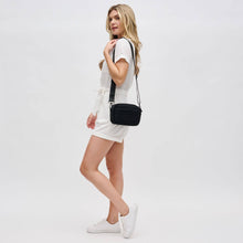 Load image into Gallery viewer, Inspiration Woven Neoprene Crossbody: Chocolate