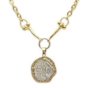 TAT2 Gold Molat Horsebit Necklace