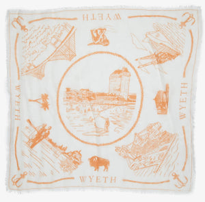 Wyeth Haven Scarf Haven Tan