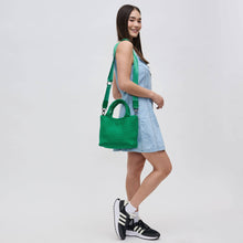 Load image into Gallery viewer, Sky's The Limit - Woven Neoprene Small Crossbody: Sand Black