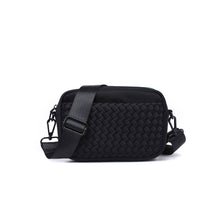 Load image into Gallery viewer, Inspiration Woven Neoprene Crossbody: Chocolate