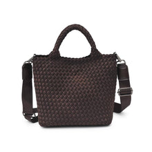 Load image into Gallery viewer, Sky's The Limit - Woven Neoprene Small Crossbody: Navy Nude