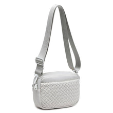 Load image into Gallery viewer, Inspiration Woven Neoprene Crossbody: Chocolate