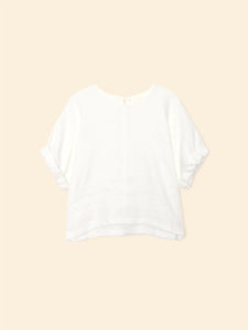 Xirena Savoye Silk Top - White