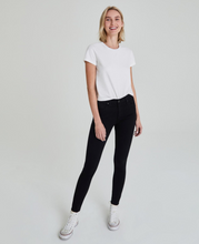 Load image into Gallery viewer, AG Farrah Skinny Black High-Rise